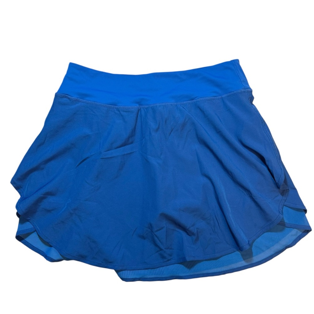 ATHLETA blue athletic skort size LARGE tennis